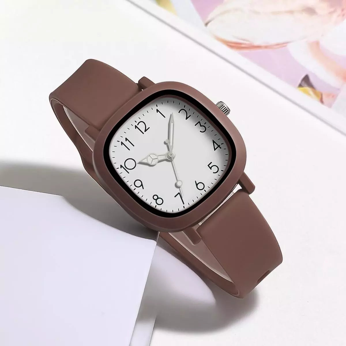 Relógio Feminino - Pulseira De Silicone