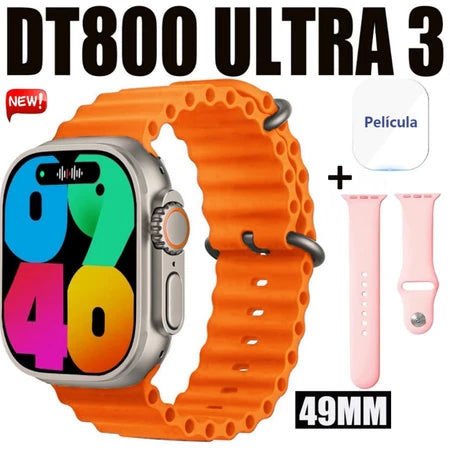 Relógio Smart Watch T800/DT800 À Prova D’Água Nova Série 2025