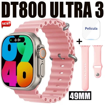 Relógio Smart Watch T800/DT800 À Prova D’Água Nova Série 2025