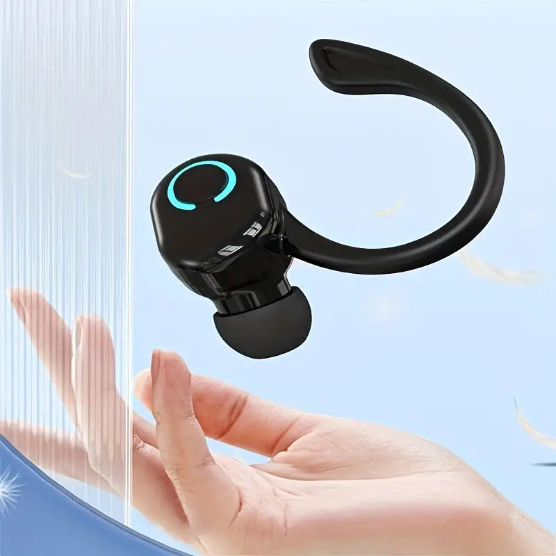 Fones de Ouvido TWS Sem Fio: Headset Intra-Auricular Com Display LED, Controle Touch e Bateria Polímero para iOS/Android