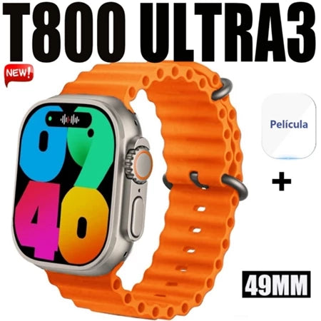 Relógio Smart Watch T800/DT800 À Prova D’Água Nova Série 2025
