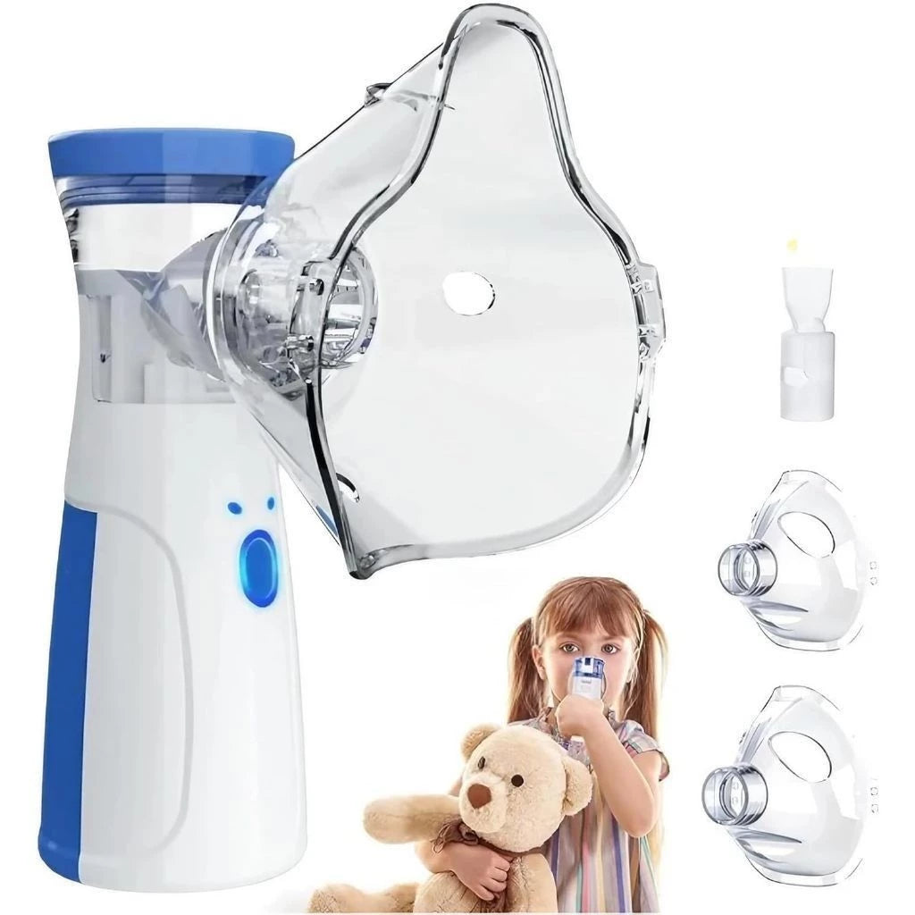 Inalador Nebulizador Portátil Ultrassônico Para Crianças E Adultos
