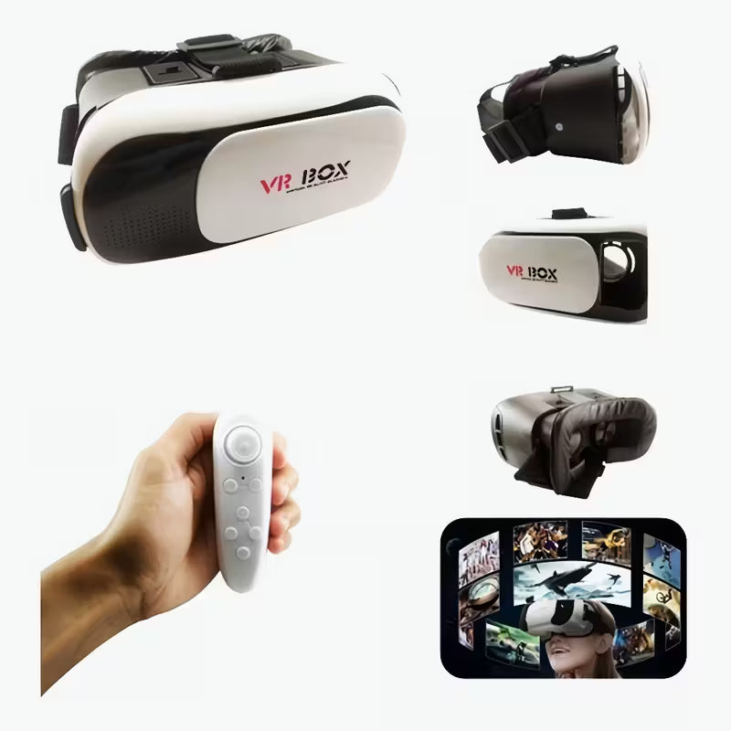 Óculos De Realidade Virtual 3D VR Box
