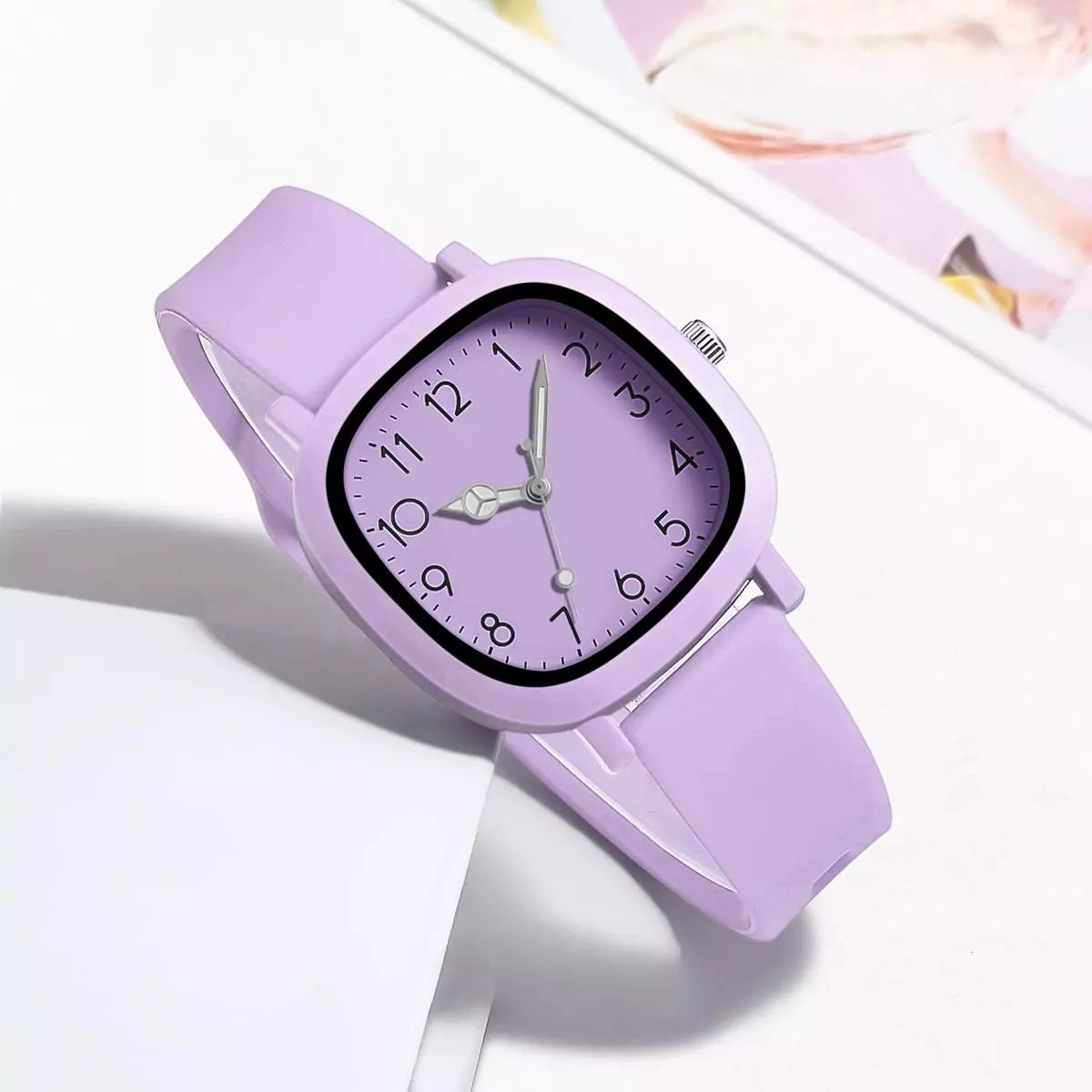 Relógio Feminino - Pulseira De Silicone