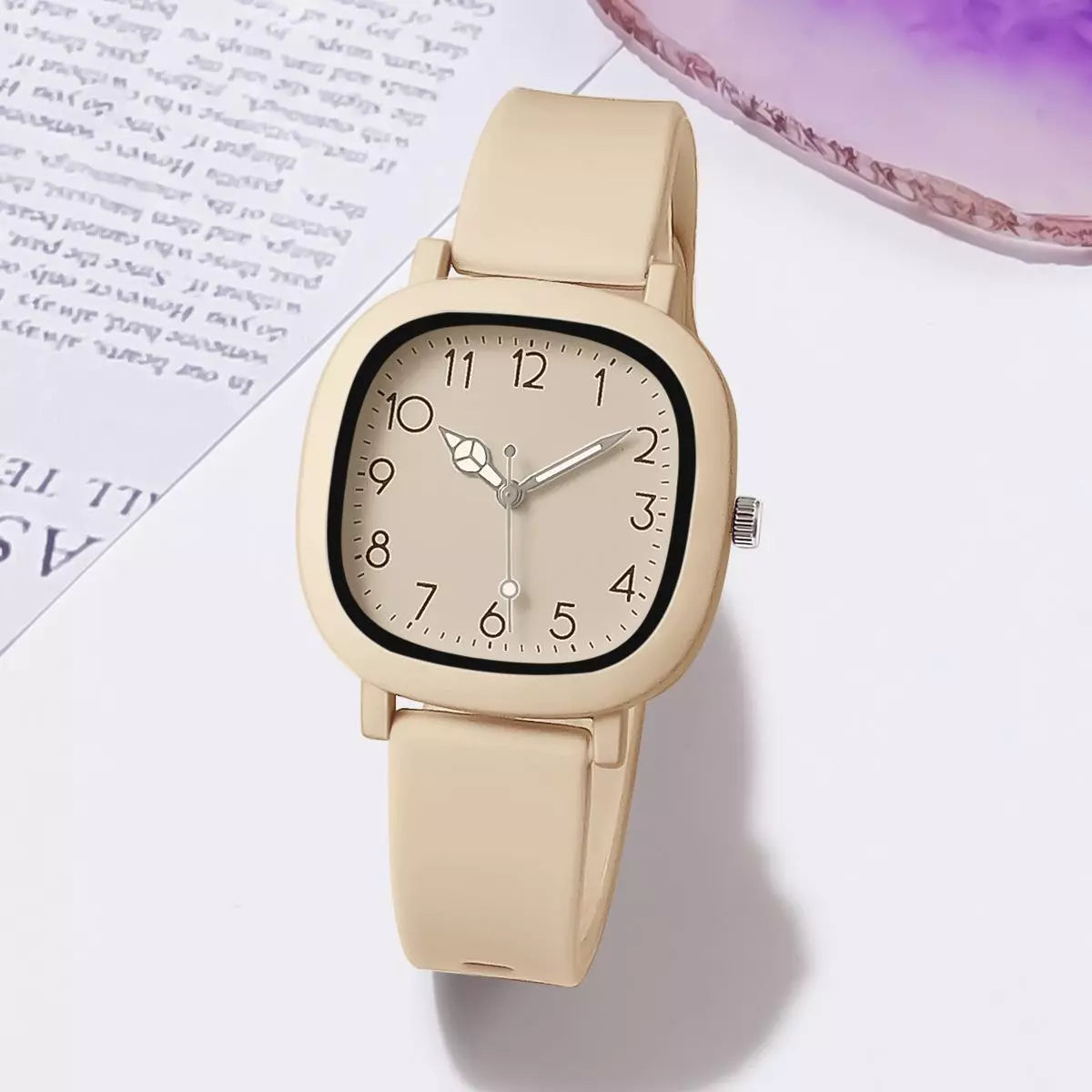 Relógio Feminino - Pulseira De Silicone