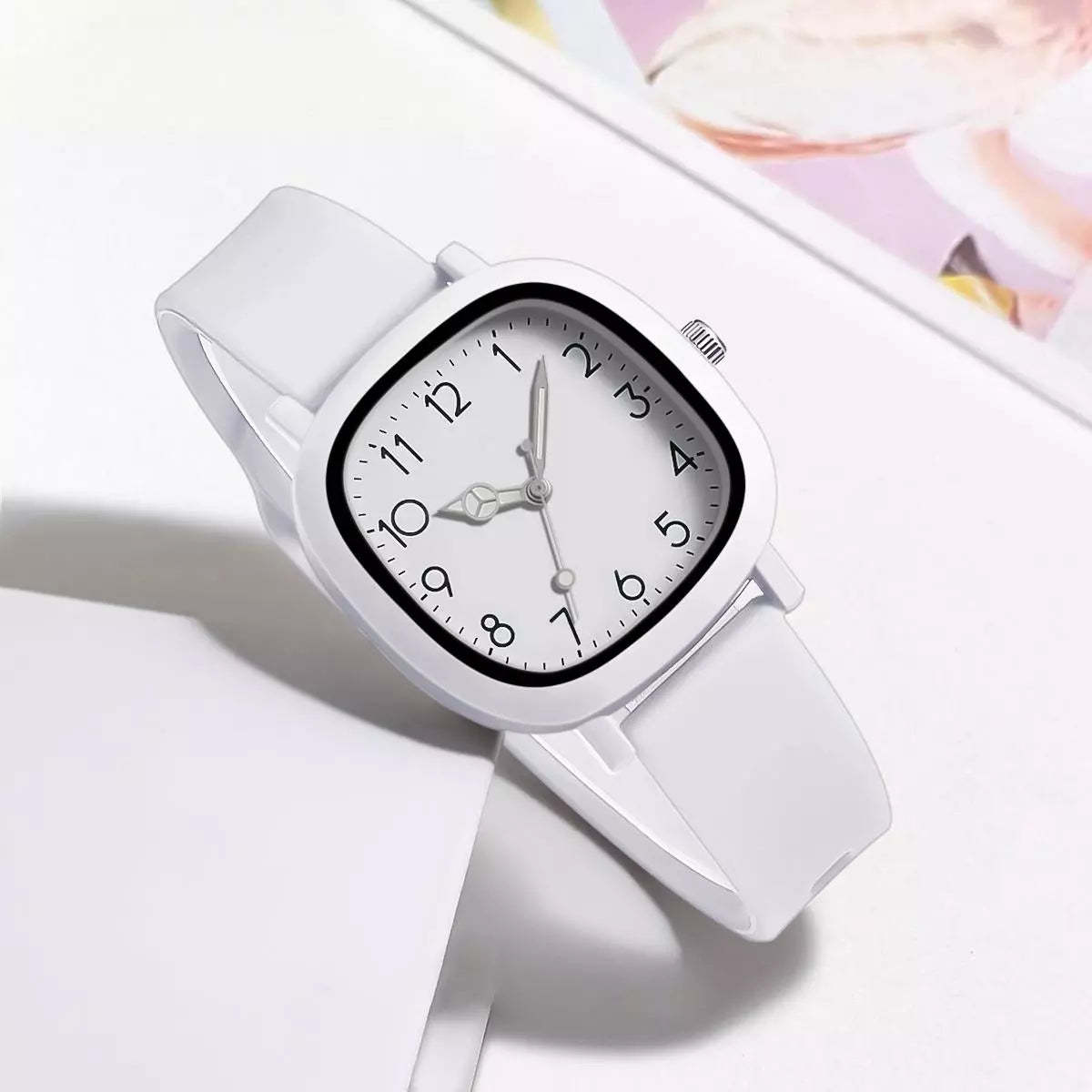 Relógio Feminino - Pulseira De Silicone