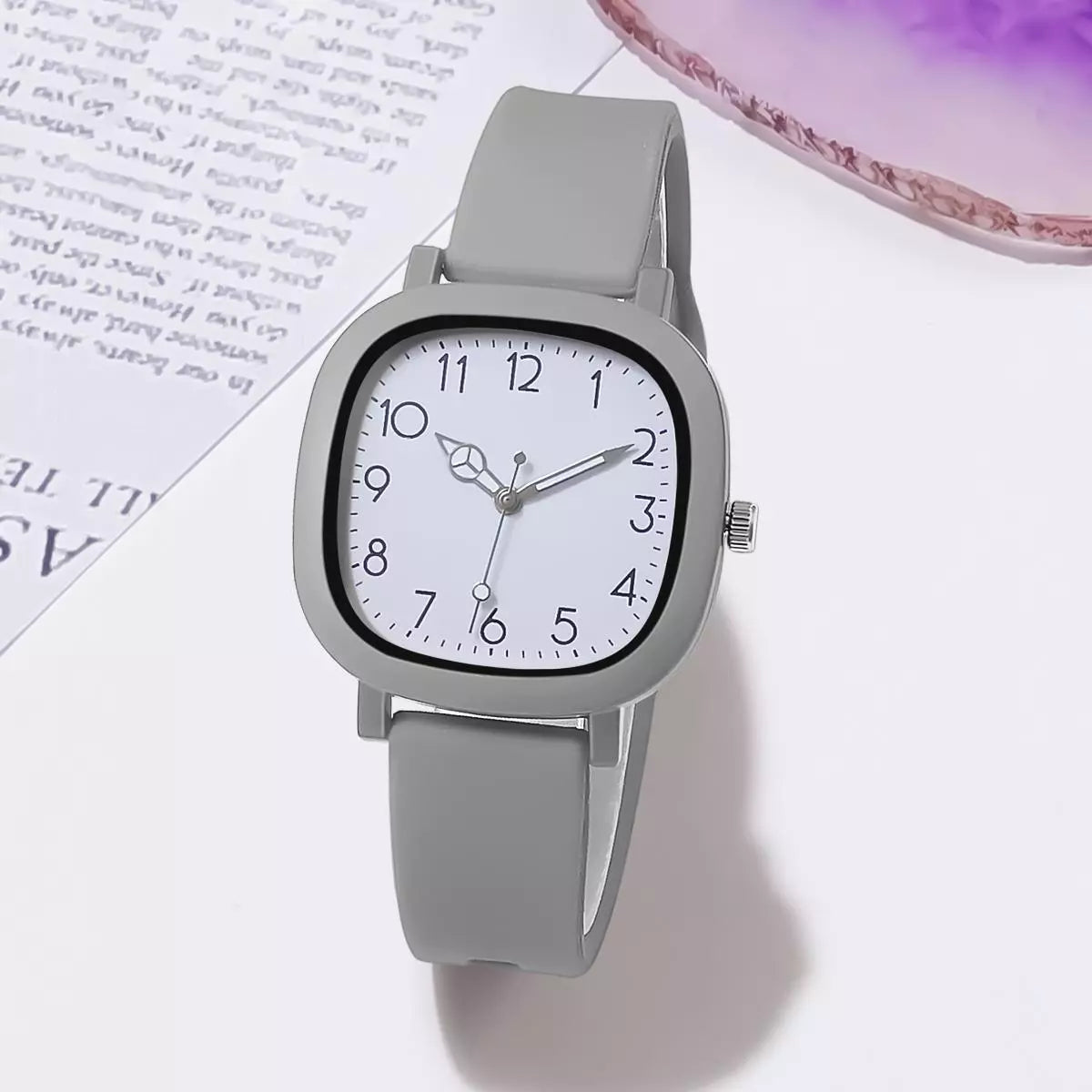 Relógio Feminino - Pulseira De Silicone
