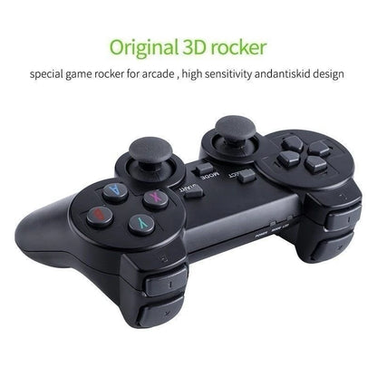 Video game Stick 4K Com 20000 Jogos 2 Controles Sem Fio Console Portatil Jogos Retro Video Game