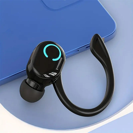 Fones de Ouvido TWS Sem Fio: Headset Intra-Auricular Com Display LED, Controle Touch e Bateria Polímero para iOS/Android