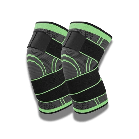 Kit Joelheira Compressão Ortopédica Ajustável - Alívio de Dor e Suporte Esportivo