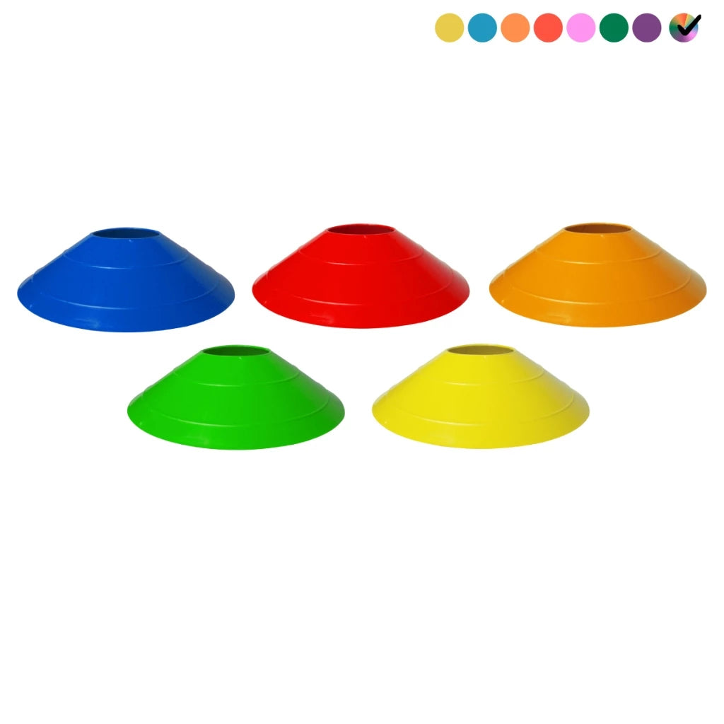 Kit Treinamento Funcional Agilidade 5 Chapéus + 5 Cones e Escada