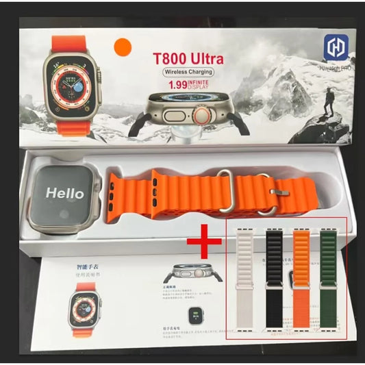 Relógio Smart Watch T800/DT800 À Prova D’Água Nova Série 2025